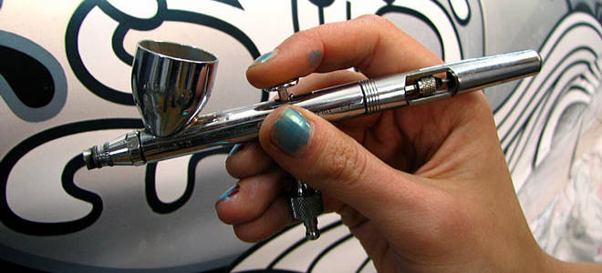 Инструменты и материалы для аэрографии