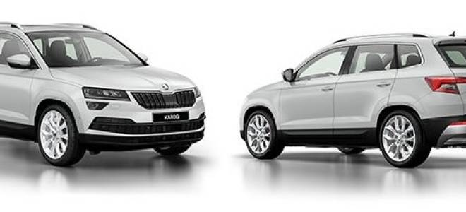 Заряженный кроссовер Skoda Karoq