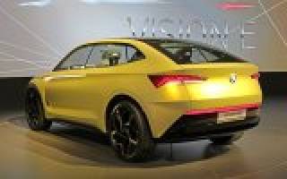 Skoda Vision E Concept 2017 — новое направление дизайна