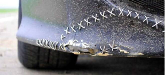 Ремонт пластикового бампера своими руками