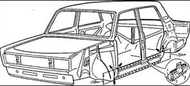 Замена несъёмных панелей кузова