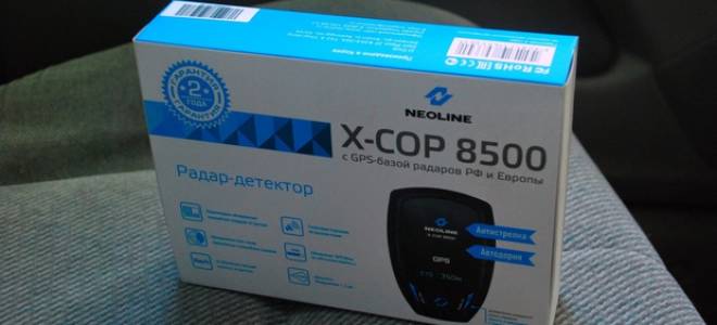 Радар-детектор Neoline X-COP 8500 со встроенным GPS-модулем