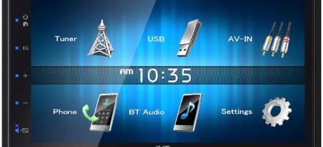 Пошаговая инструкция по настройке автомагнитолы JVC KW-M14