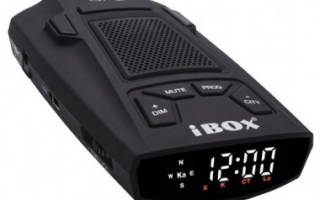 Антирадар iBOX X10 GPS с LED-дисплеем