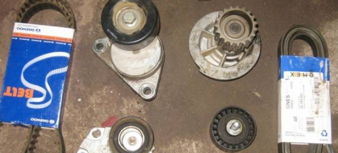 Замена ремня ГРМ на Шевроле Лачетти