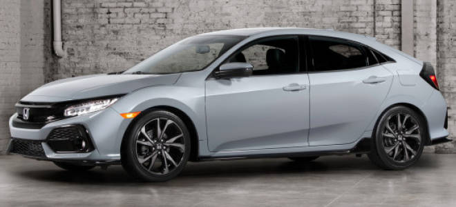 Новый хэтчбек Honda Civic Turbo