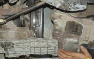 Как снять и установить коробку передач