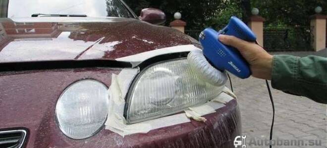 Полировка фар пастой гои своими руками